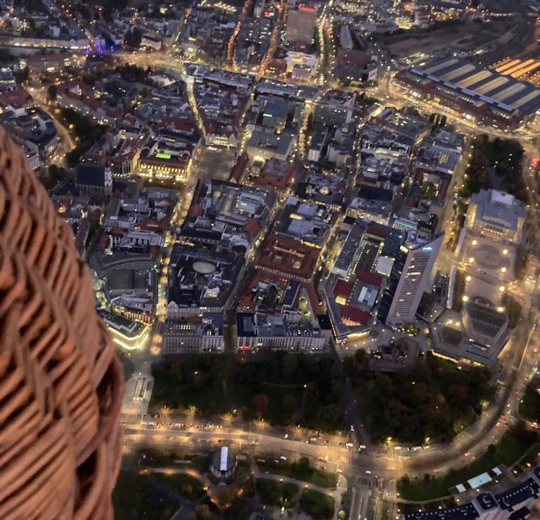 Einmalige Aussicht vom Ballon aus